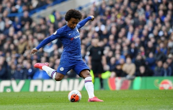 Willian, el encargado de los penales en Chelsea (Getty)