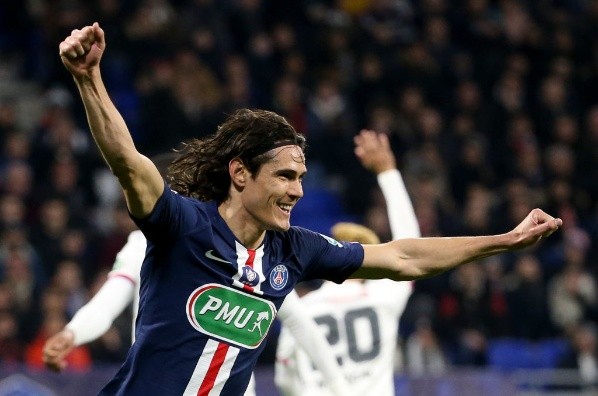 Edinson Cavani jugó la última temporada en el PSG