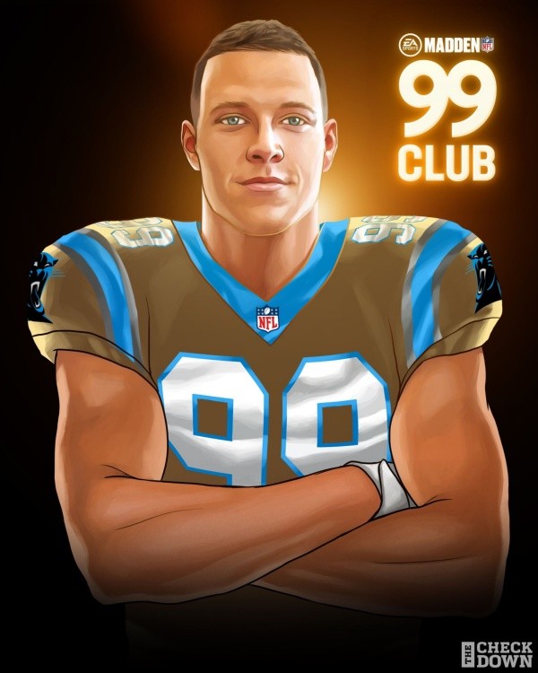 McCaffrey se une al Club 99 (@TheCheckDown)