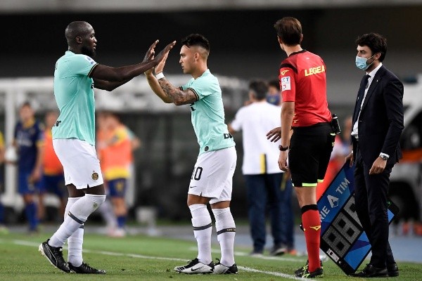 Sale Lukaku, entra Lautaro (Getty)