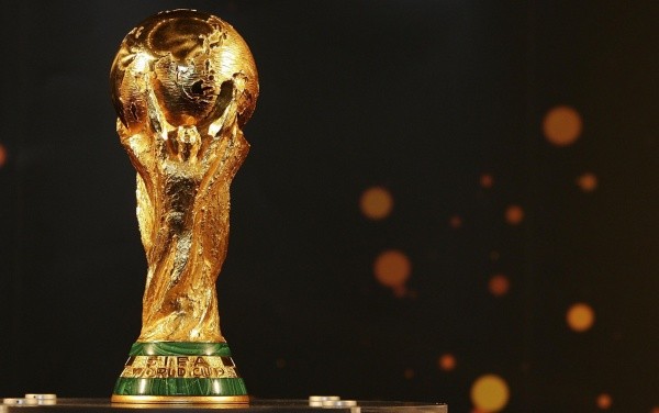 The FIFA World Cup trophy (Getty).