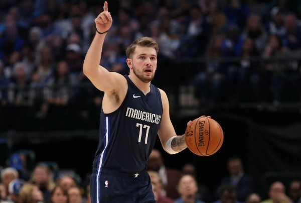 Doncic juega su 2° temporada en los Mavericks (Getty)