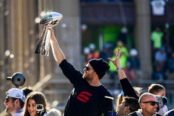 Tom Brady celebrando su último Super Bowl (Getty)