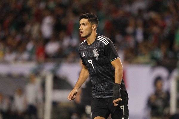 Raúl Jiménez, el 9 titular de Gerardo Martino (Getty Images)