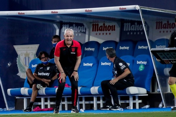 El Vasco, sufriendo los partidos de su equipo (Getty Images)