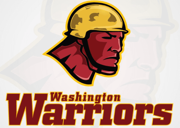 La palabra Warriors está en el himno del equipo por lo que sería una buena opción para el cambio. (Tsuriel 99 Desgins)
