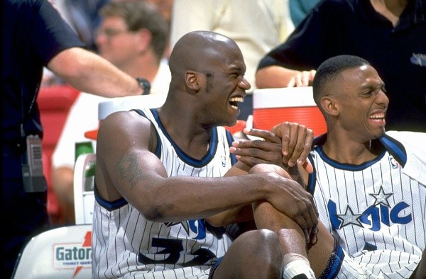 Shaquille O’Neal y Penny Hardaway