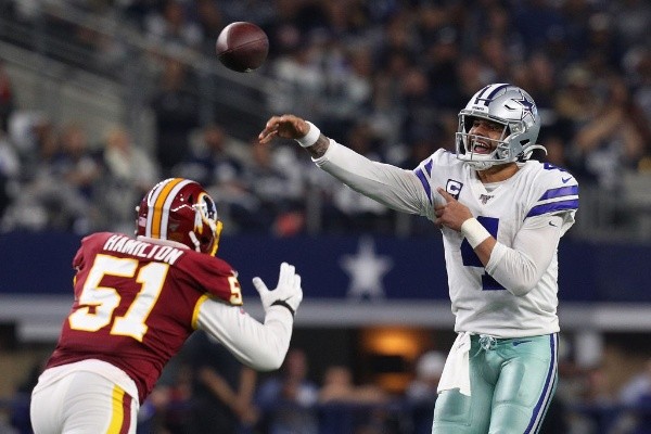 Dak Prescott, quarterback de los Cowboys