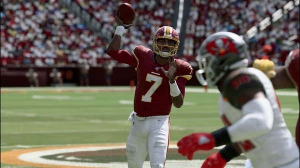 Redskins en el Madden 20 (EA Sports)