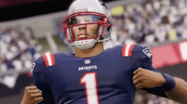 Cam Newton en Madden 21