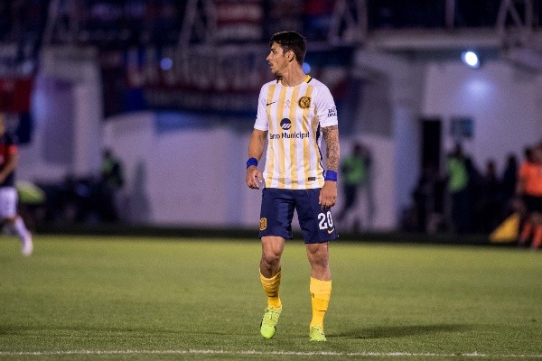 Zampedri con Rosario Central (Getty Images)