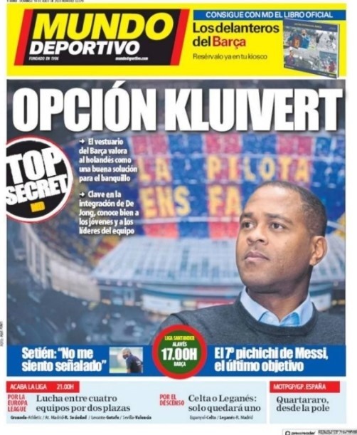La portada de &#039;Mundo Deportivo&#039;.