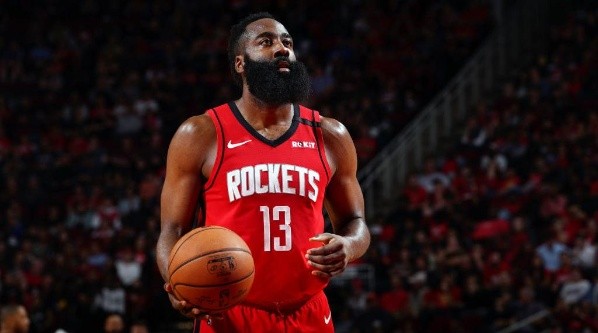 James Harden has scored 17,928 points for the Rockets. (Getty)