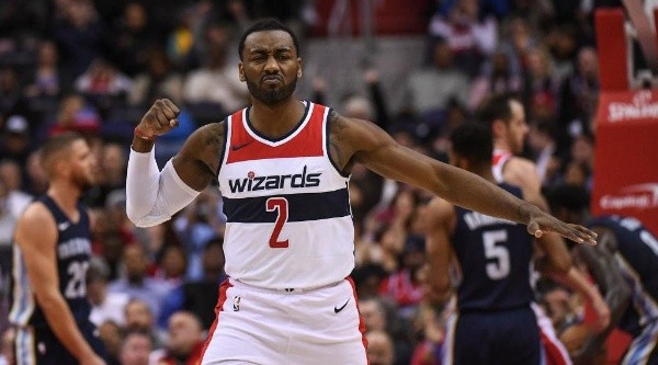 John Wall, starting point guard for the Wizards. (Getty)