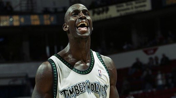 Kevin Garnett, the best player in Timberwolves&#039; history. (Getty)
