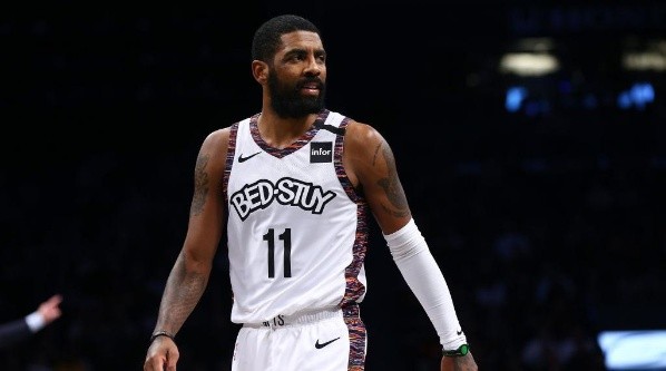 Kyrie Irving signed with the Nets in 2019. (Getty)
