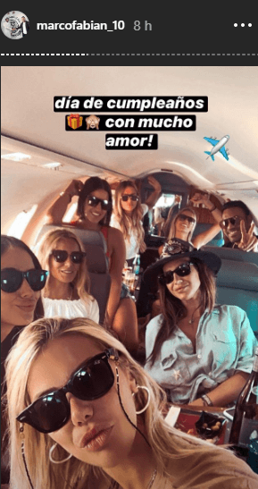 Más del festejo de Fabián