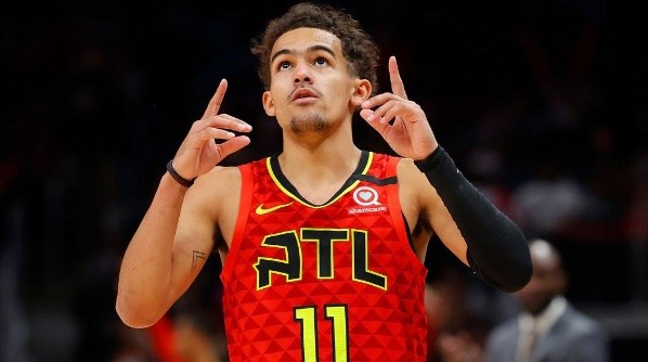 Trae Young, starting point guard for the Atlanta Hawks. (Getty)