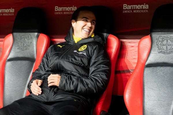 Götze pasó gran parte de la temporada en el banco. (Getty)