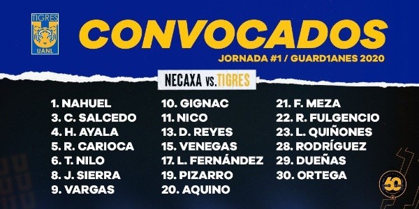 Foto: @TigresOficial