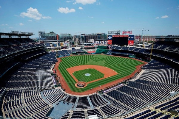 Nationals Park sin público como estará hoy (Getty)