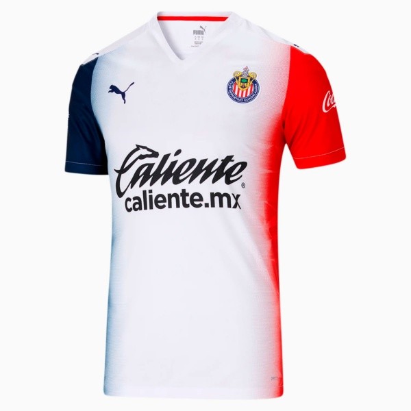 Chivas playera de visitante Guard1anes 2020. (Puma)