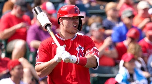 Mike Trout, 3-time AL MVP. (Getty)