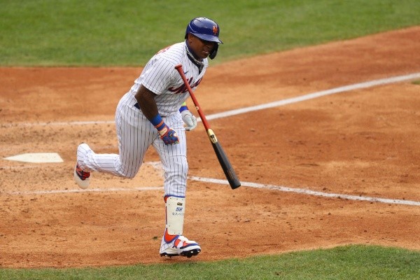 Yoenis Céspedes, bateador designado de los Mets (Getty Images)