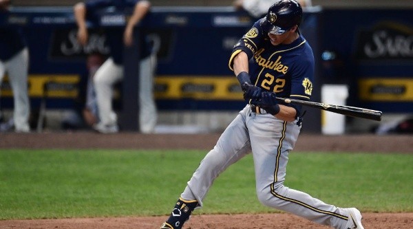 Christian Yelich, 2018 NL MVP. (Getty)