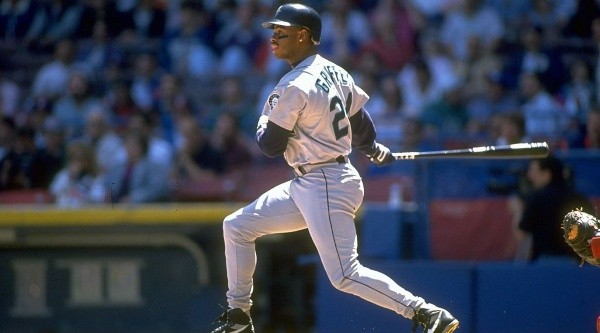 Ken Griffey Jr led the AL in home runs 4 times . (Getty)