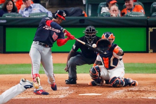 Juan Soto, por su 3° temporada en los Nationals (Getty)