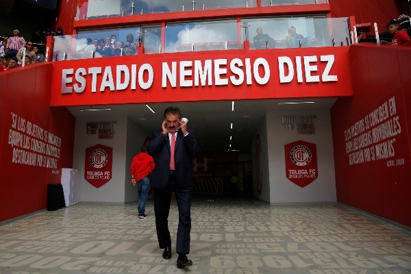El estadio Nemesio Diez, la segunda casa del Bigotón (Getty Images)