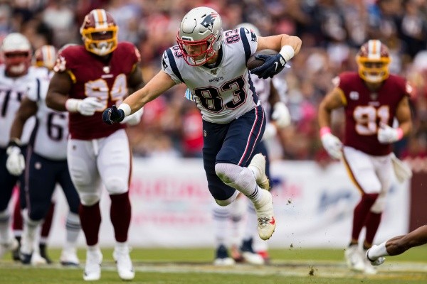 Matt LaCosse, ala cerrada de los Patriots (Getty Images)
