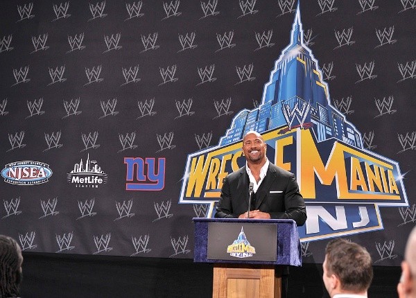 The Rock, leyenda viva de la WWE (Getty)