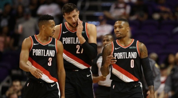 The Blazers made the Conference Finals. (Getty)