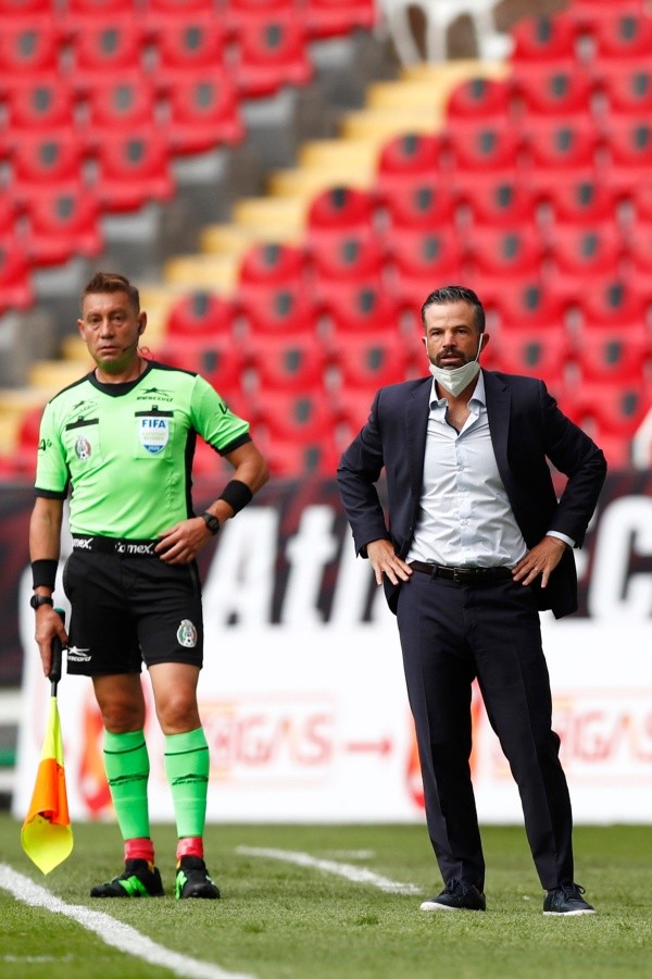 Rafael Puente Jr hizo autocrítica luego de perder con Pumas (Getty Images)