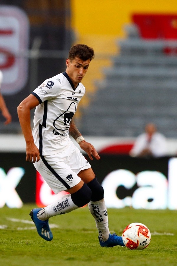 Juan Ignacio Dinneno le marcó un doblete a Atlas y otro a Querétaro (Getty Images)