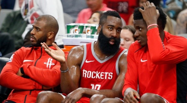 The Rockets traded Paul and Capela. (Getty)