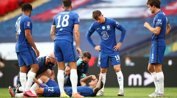 Pulisic suffered some injury blows during his first EPL season. (Getty)