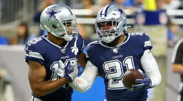 Ezekiel Elliott and Amari Cooper are the Cowboys’ biggest threats. (Getty)