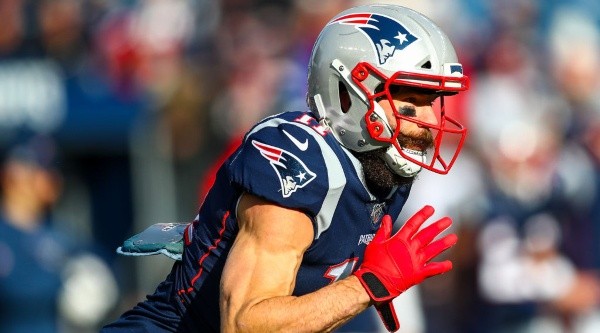 Julian Edelman had 100 receptions for 1,117 yards and 6 touchdowns in 2019. (Getty)