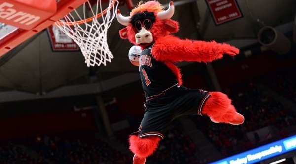 He’s been the Bulls’ mascot for over 50 years. (Getty)