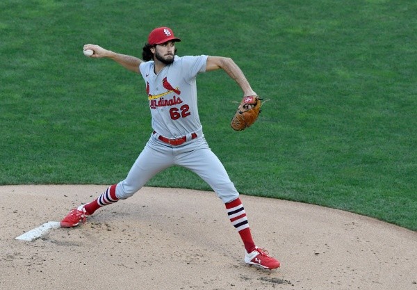 Daniel Ponce de León, pitcher de los Cardinals (Getty Images)