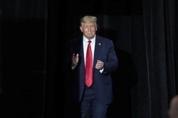 Trump en contra de la NBA por su protesta (Getty)