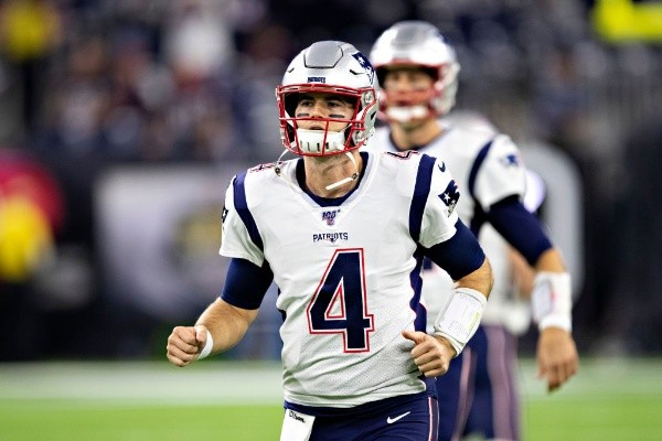 Jarrett Stidham, quarterback de los Patriots (Getty Images)