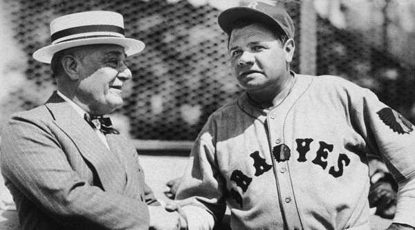 Babe Ruth played for them that season. (Getty)