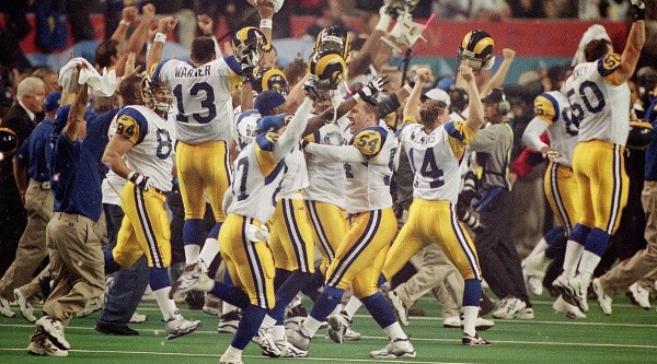 They won Super Bowl XXXIV. (Getty)