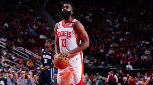 Harden has won 3 Scoring titles. (Getty)