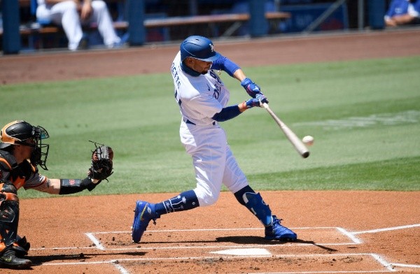 Mookie Betts, estrella de los Dodgers (Getty Images)