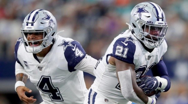 Elliott and Prescott have played together since their rookie year. (Getty)